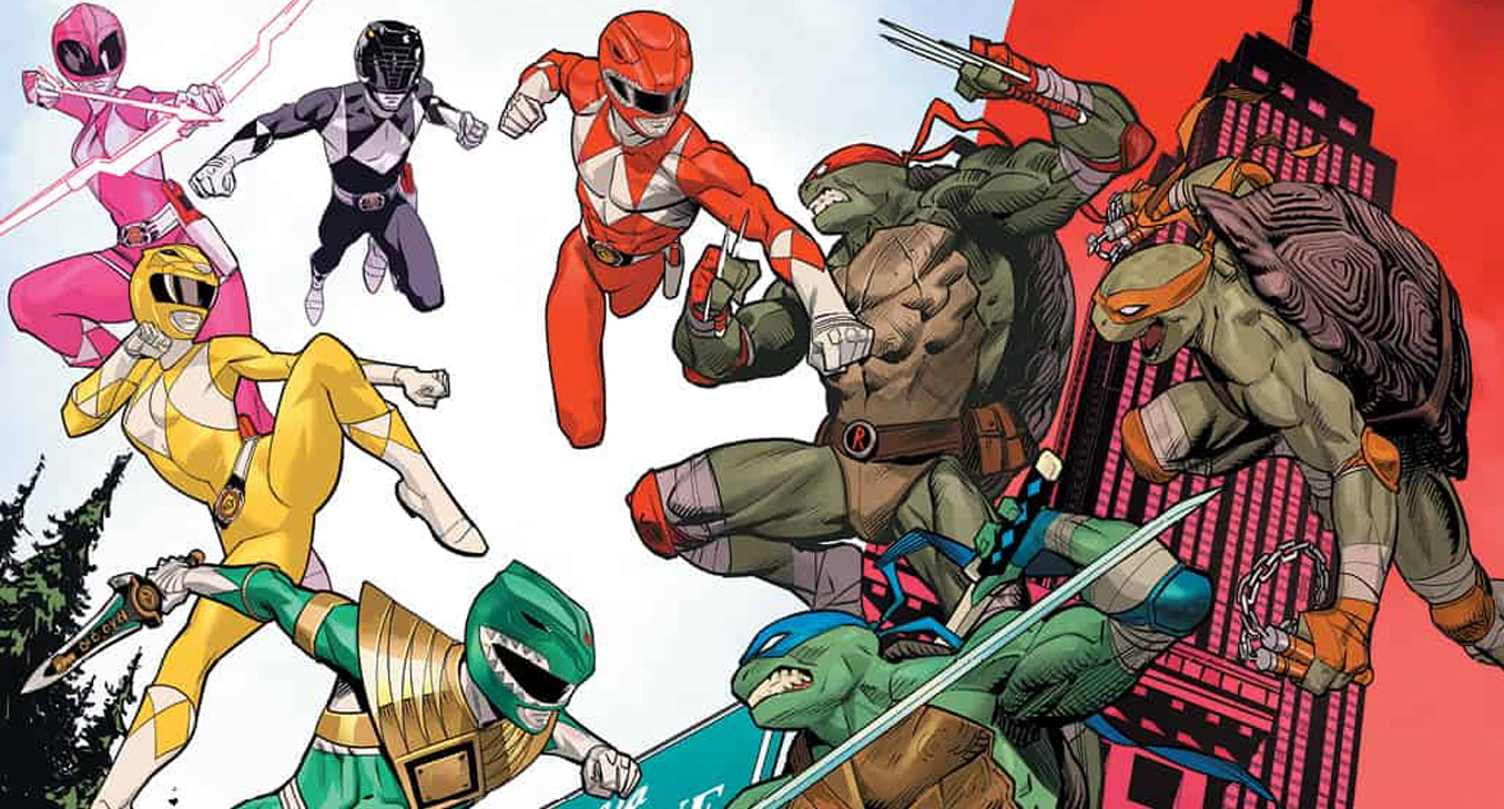 POWER RANGERS/TMNT crossover reveal new looks! Get Your