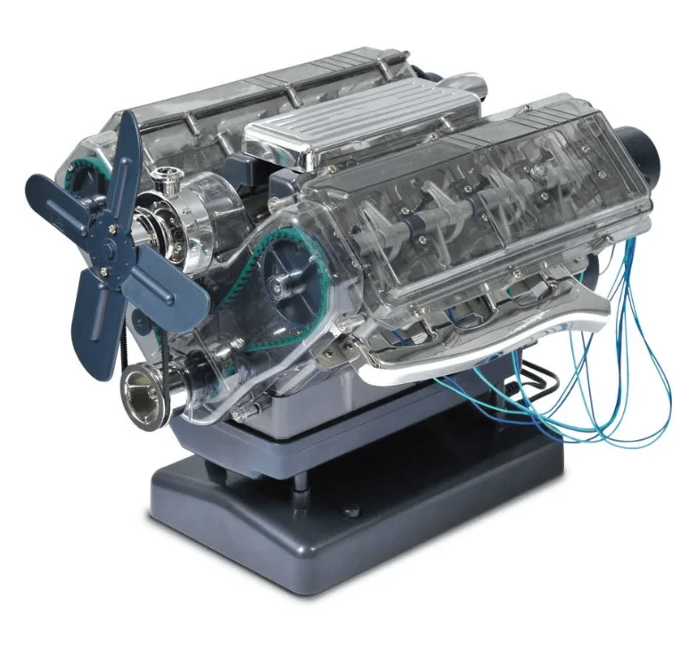 Transparent V8 Engine Model Kit - Get Your Geek On Now. Geeky, Cool and ...