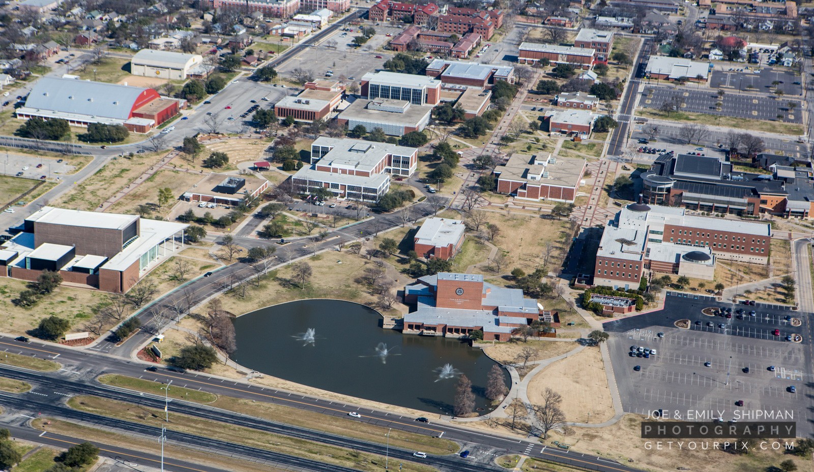 Aerial Photography in Commerce Luminous Productions