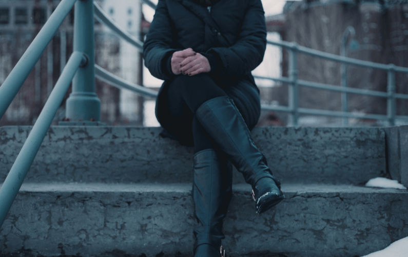 grey wide calf riding boots