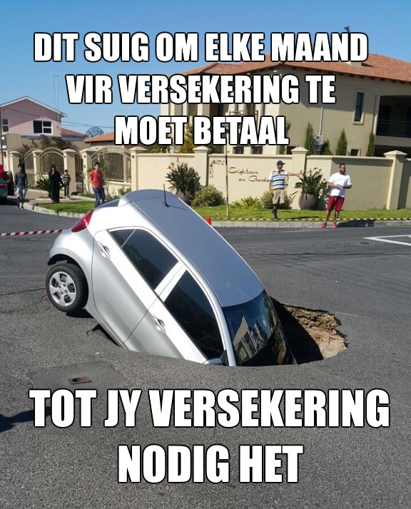 Random Gevaaalikhede oorleef