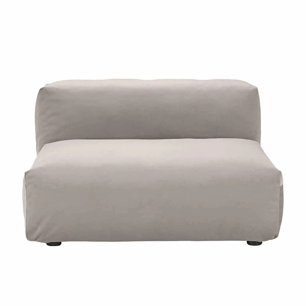 Sofa Vetsak Medium en Side Velvet Gewoon Wonen