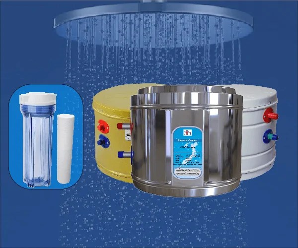 10C GDT Hot Water Heater Automatic Electric Geyser With Safety Filter