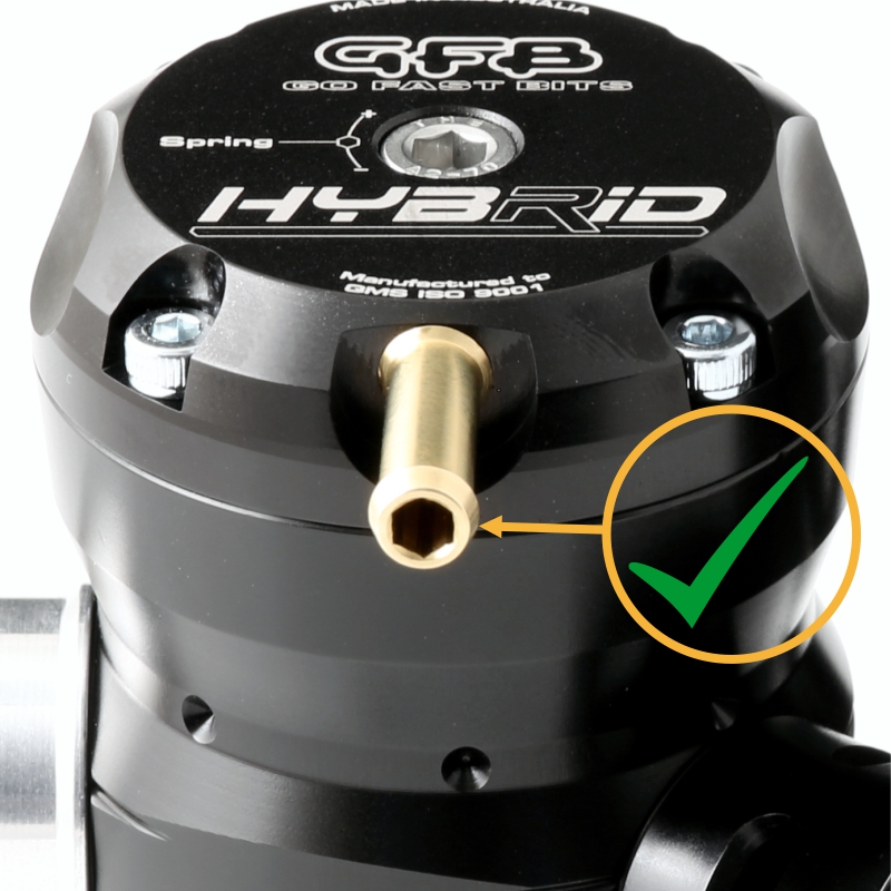 GFB Spares AN4 Male Flare For A GFB Blow Off Valve Conversion