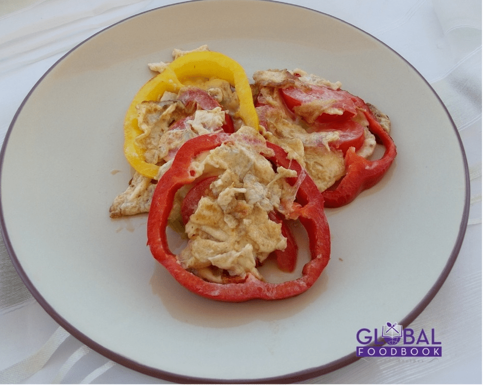 BELL PEPPER OMELETTE