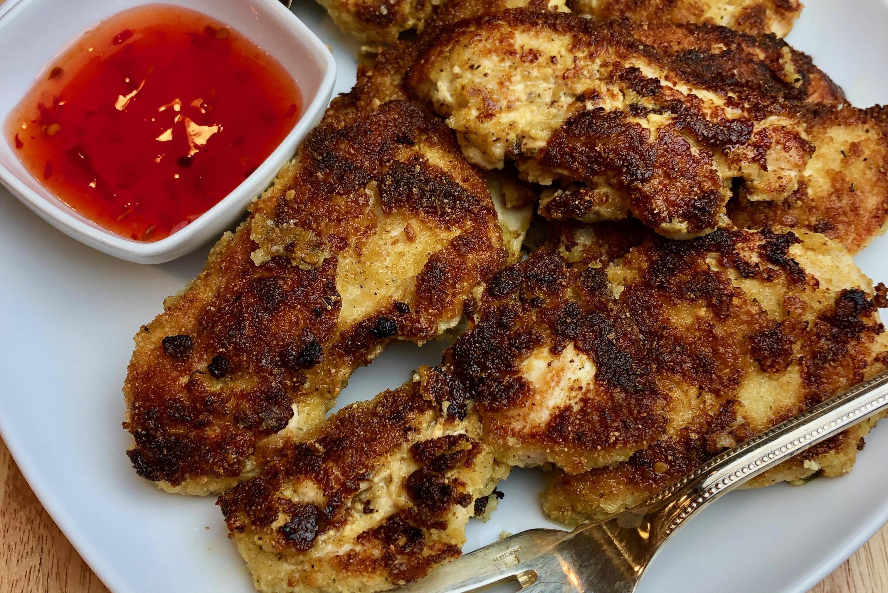 Gluten Free Panko Crusted Chicken Breasts GF Chow