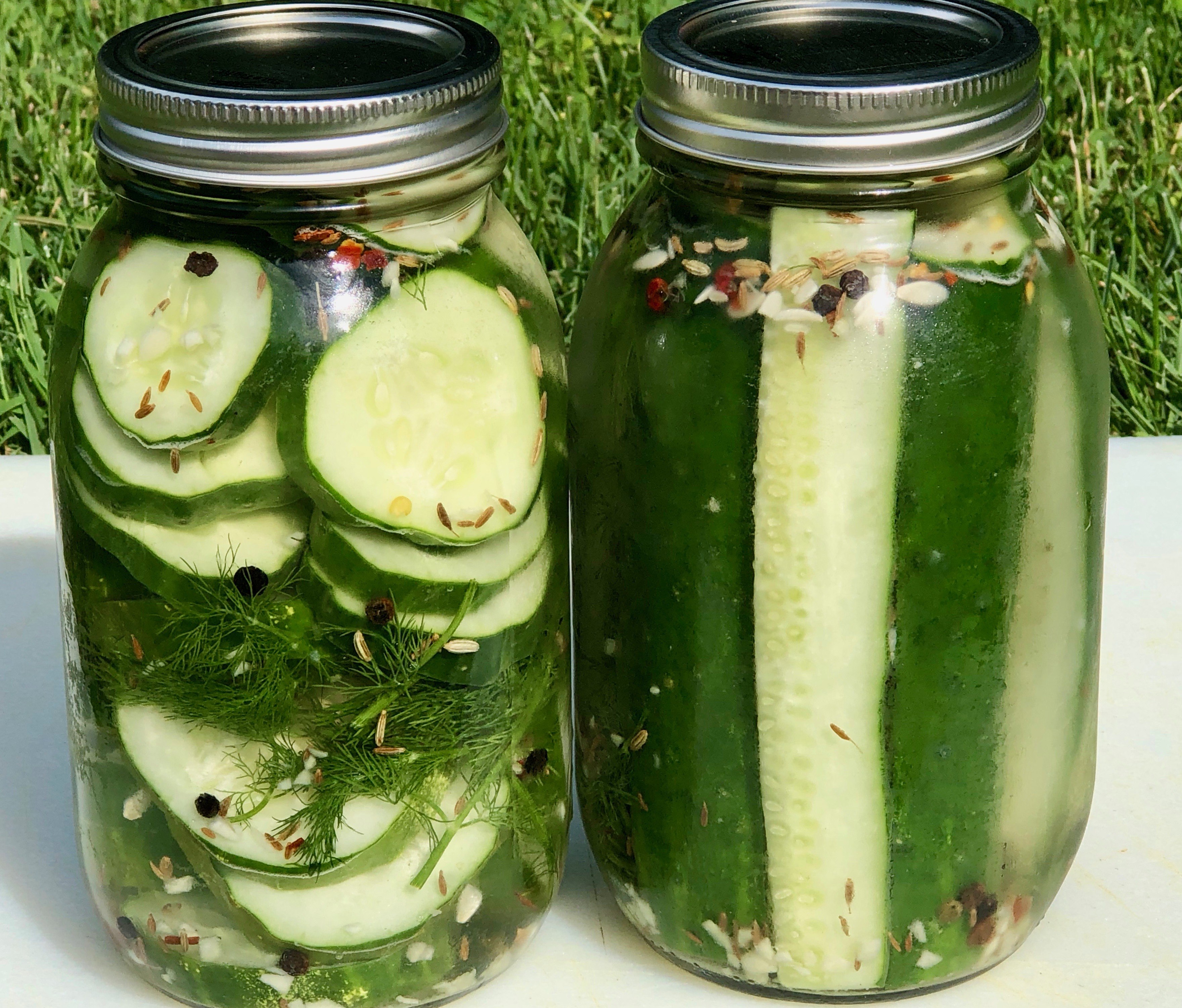 Homemade Dill Pickles...Easy as 1,2,3 GFchow