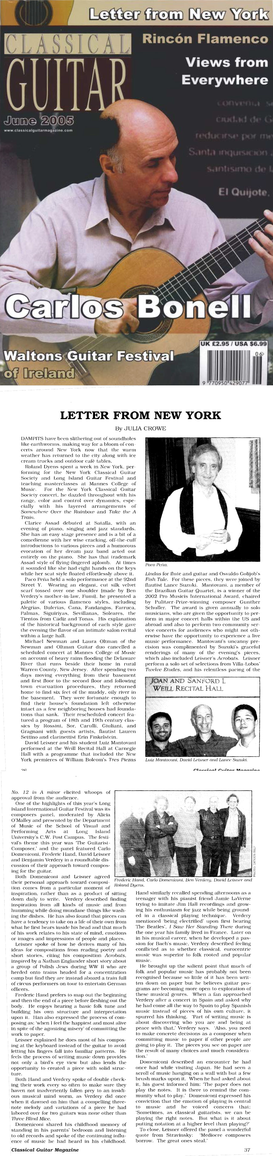 More Information. Long Island Guitar Festival, April 24 to 28, 2024