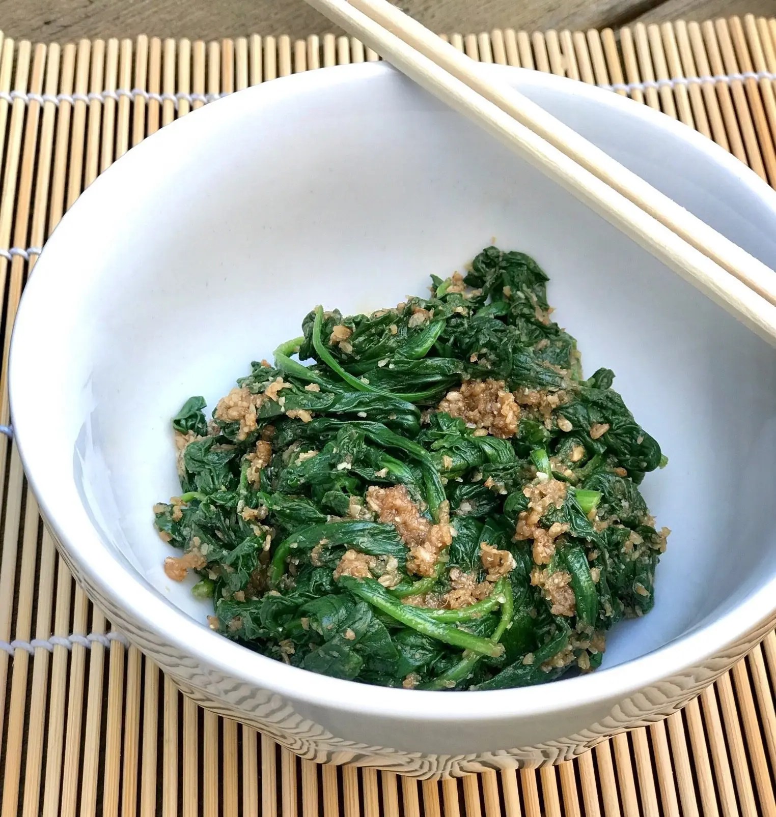 Gomae (Japanese Spinach Salad with MirinSesame Dressing) GFF Magazine
