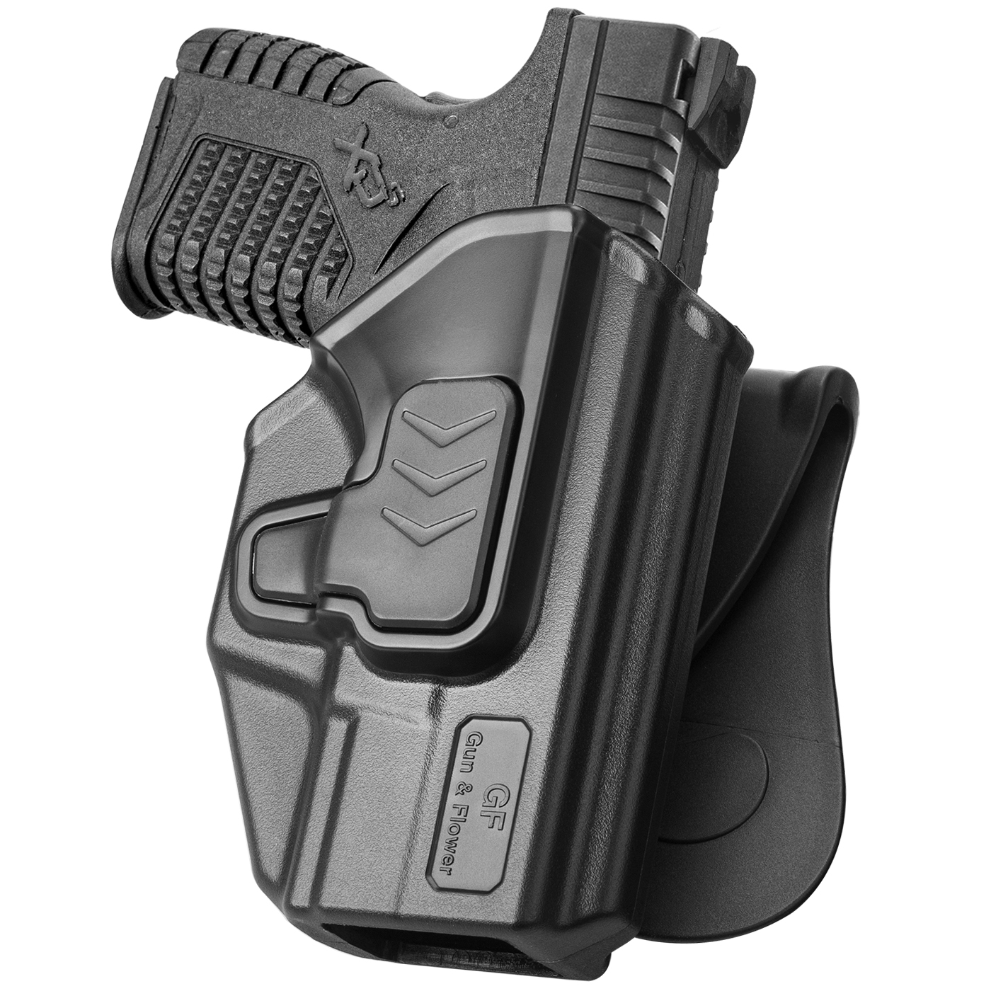Springfield XDS Holster, OWB Paddle Holster Fit Springfield XDS 9mm