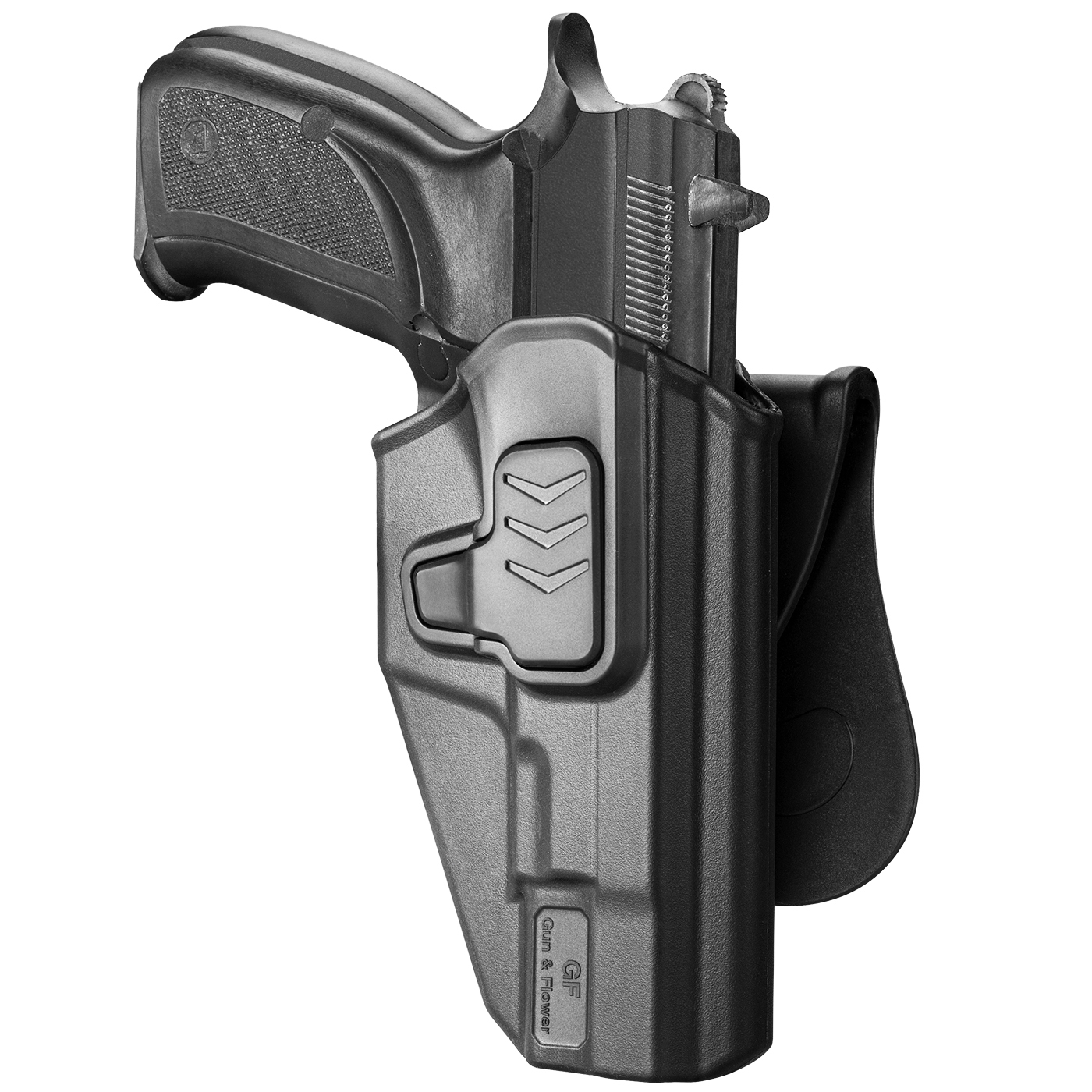 CZ 75 B Holster, OWB Paddle Holster Fit CZ 75 B Only, Not for Other CZ