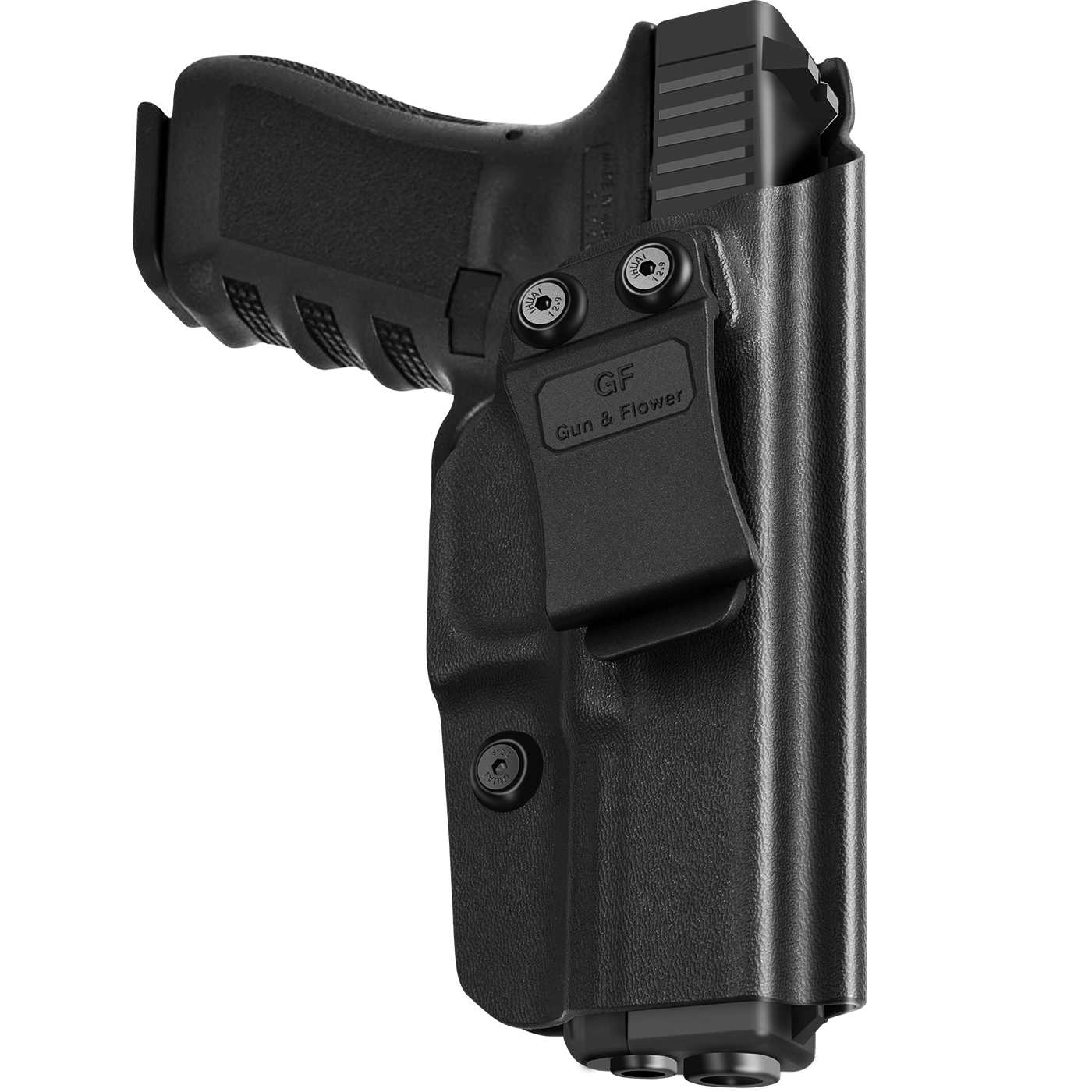 KYDEX IWB Holster Compatible with G19 G17 G26 G19x G31 32 33 45(Gen 3 4 5) Concealed