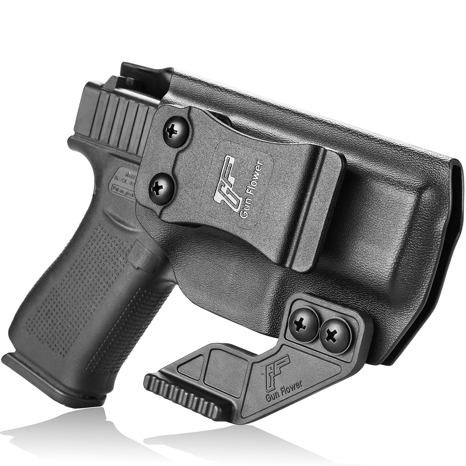 Compatible with Glock 43 G43x, Inside Waistband Carry Kydex Holster