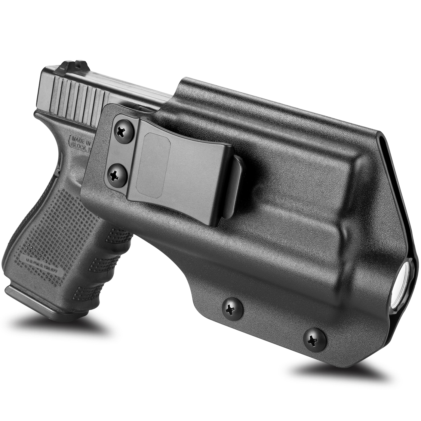 Holster Compatible with Glock 19 19X 23 32 45 w/Olight Baldr PRO Optic