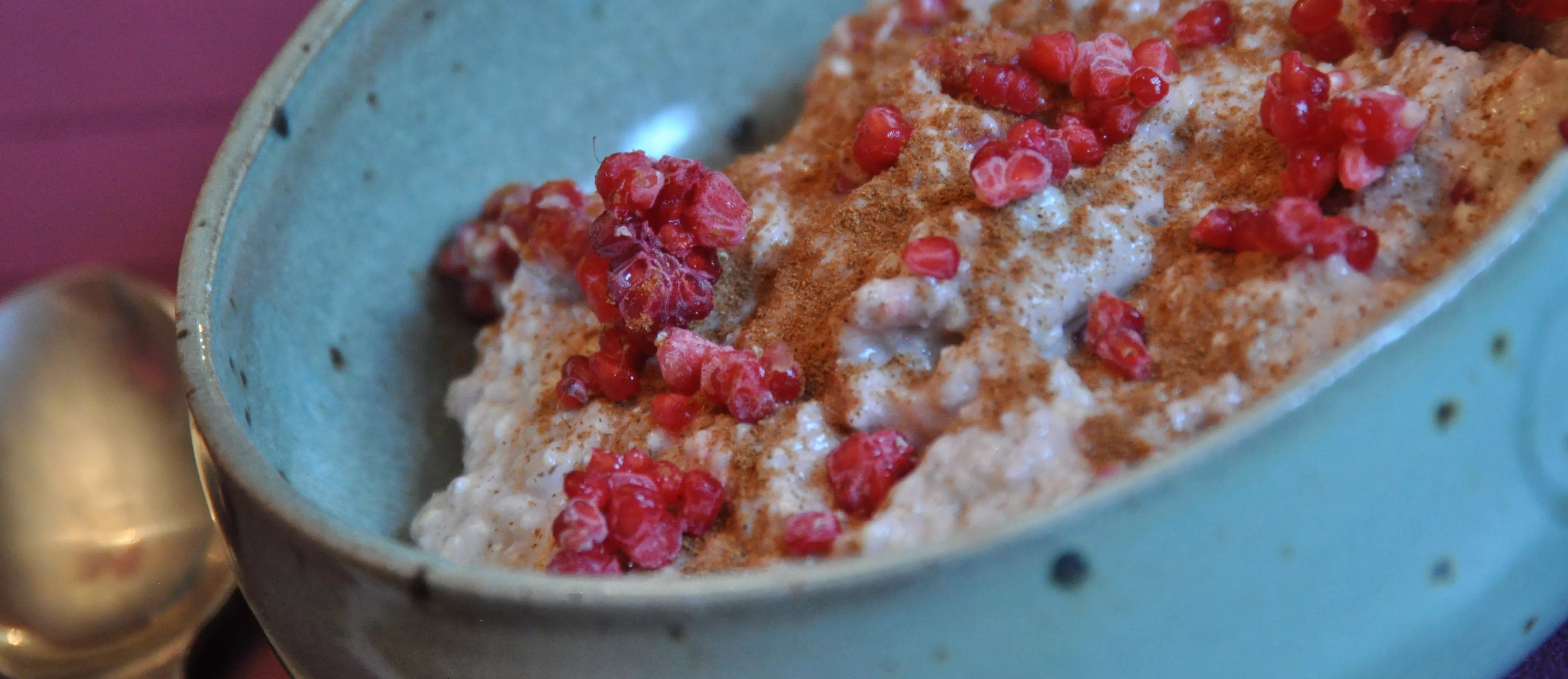 Reverse Gluten Free Oatmeal Crisp with delicious fruits and nuts gfJules