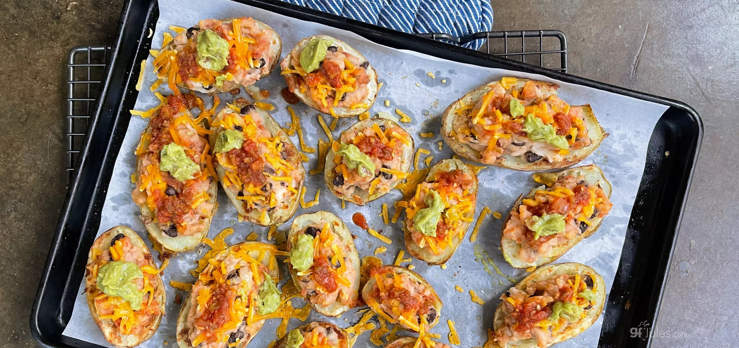 Gluten Free Potato Skins gluten free recipes gfJules