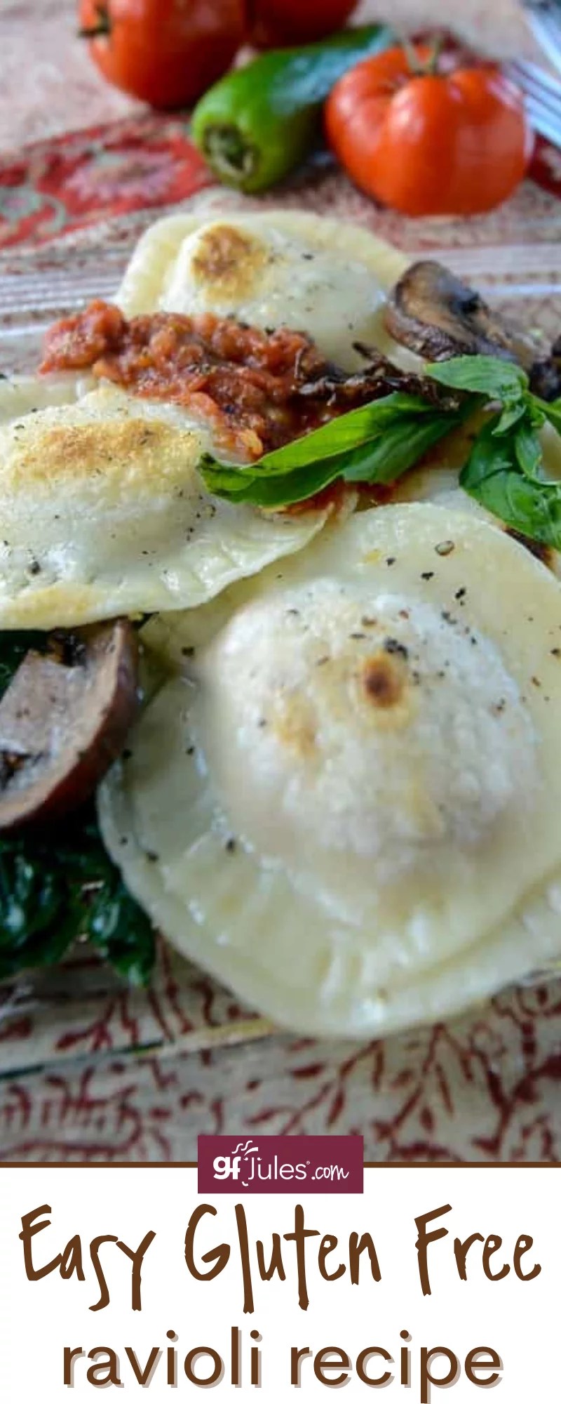 Gluten Free Ravioli fun, easy & safe. And delish w/ gfJules 1rated