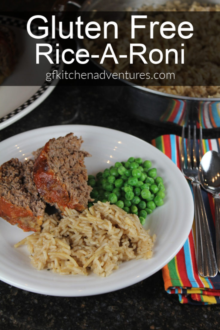 Gluten Free Rice a Roni Gluten Free Kitchen Adventures