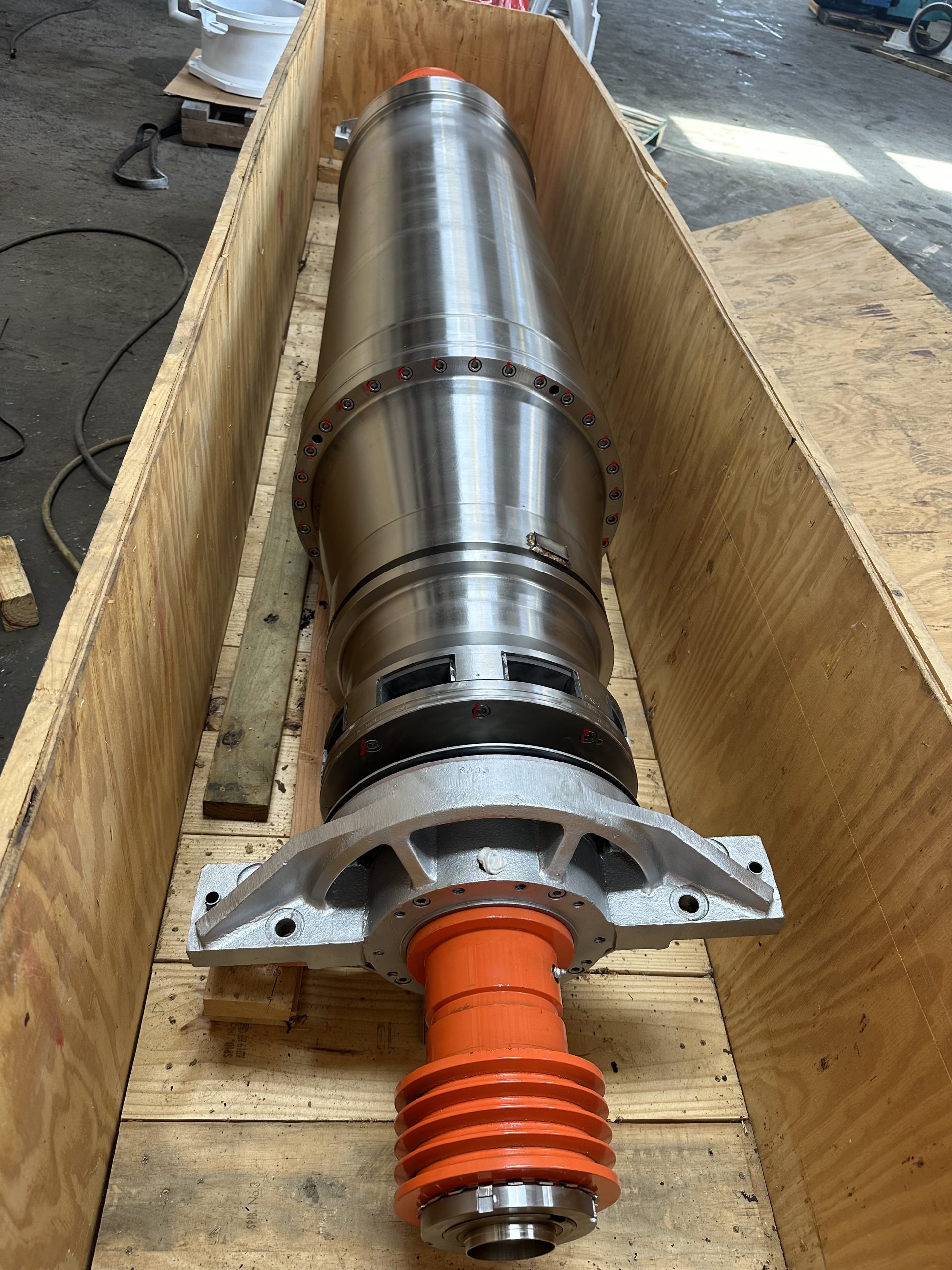 Decanter Centrifuge Repair and Reconditioning Gforce Machine