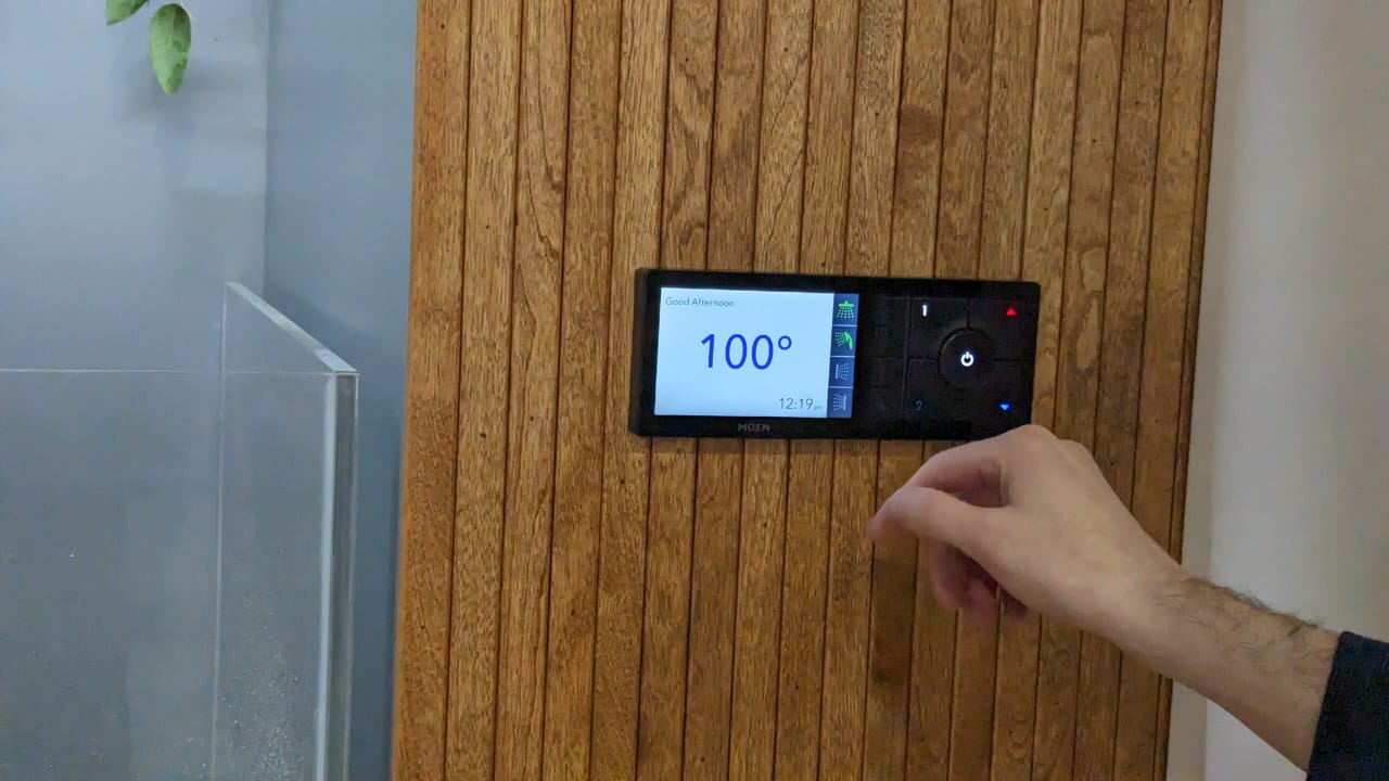 Moen Smart Shower Digital Controller - Voice Controlled, Temp