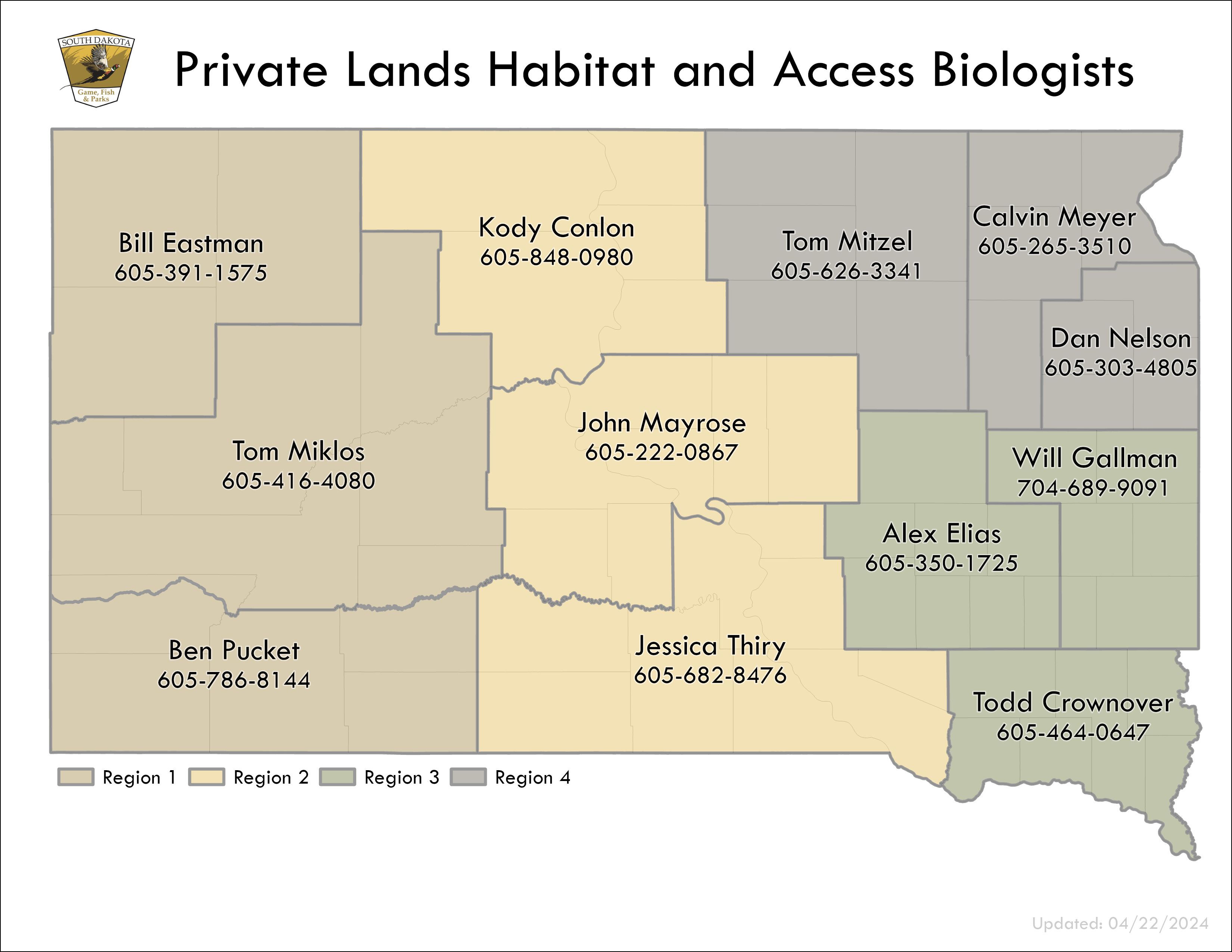 Landowner and Habitat Programs South Dakota Game, Fish, and Parks