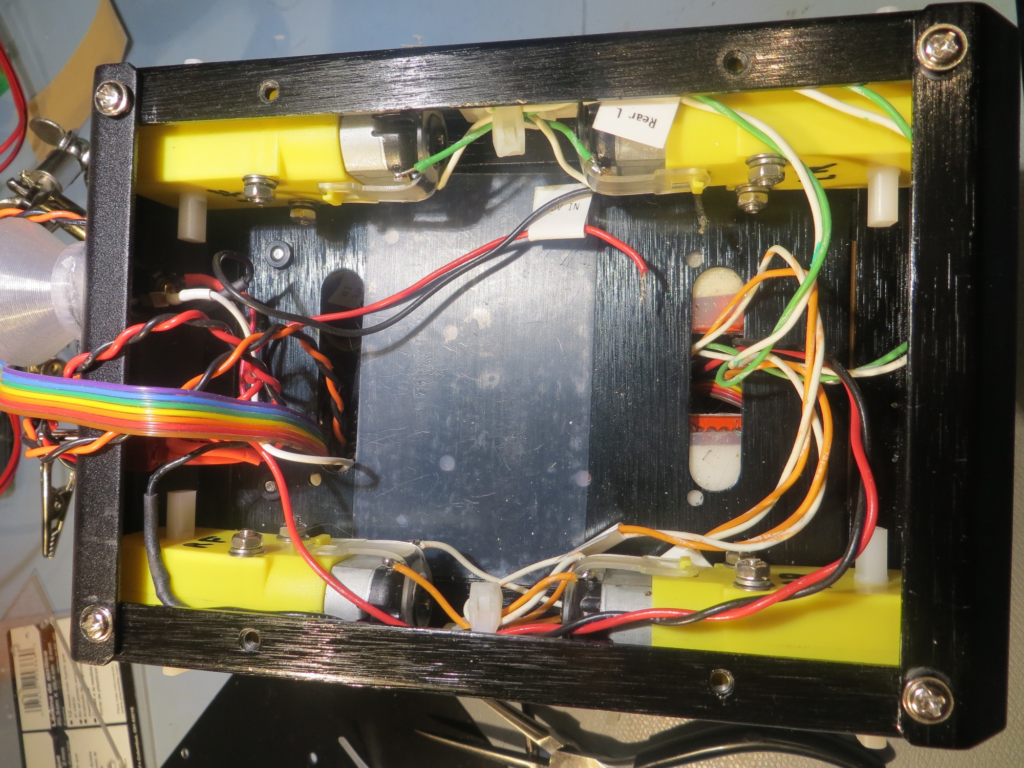 A New Chassis For WallE2, Part I Paynter's Palace