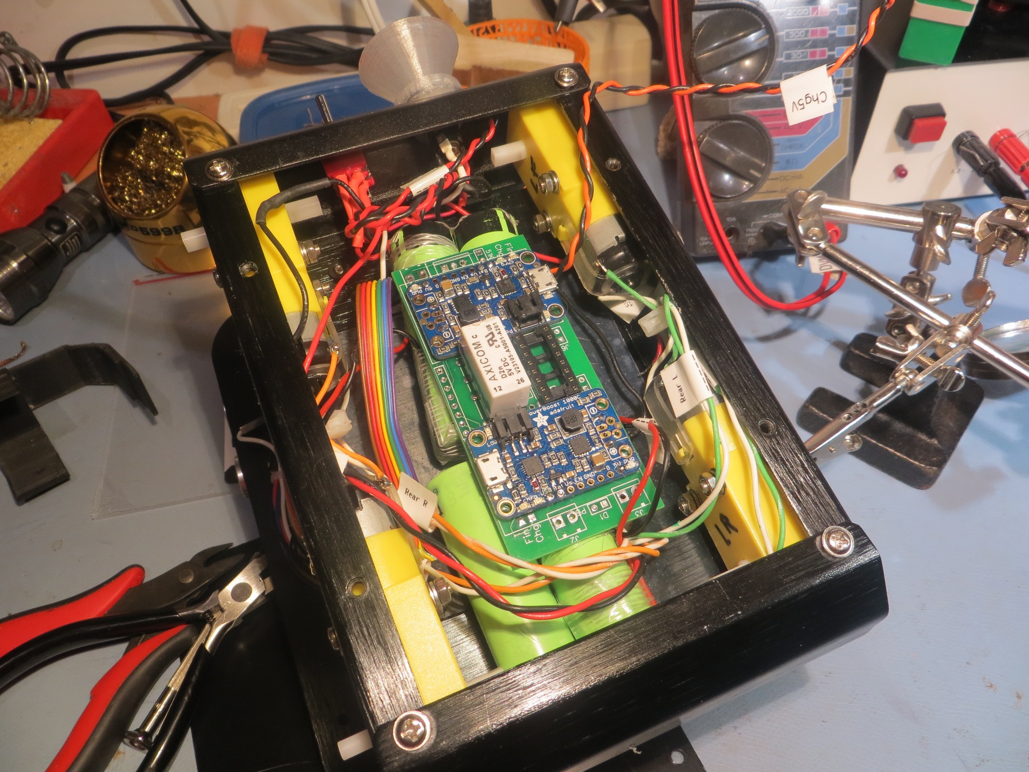 A New Chassis For WallE2, Part I Paynter's Palace