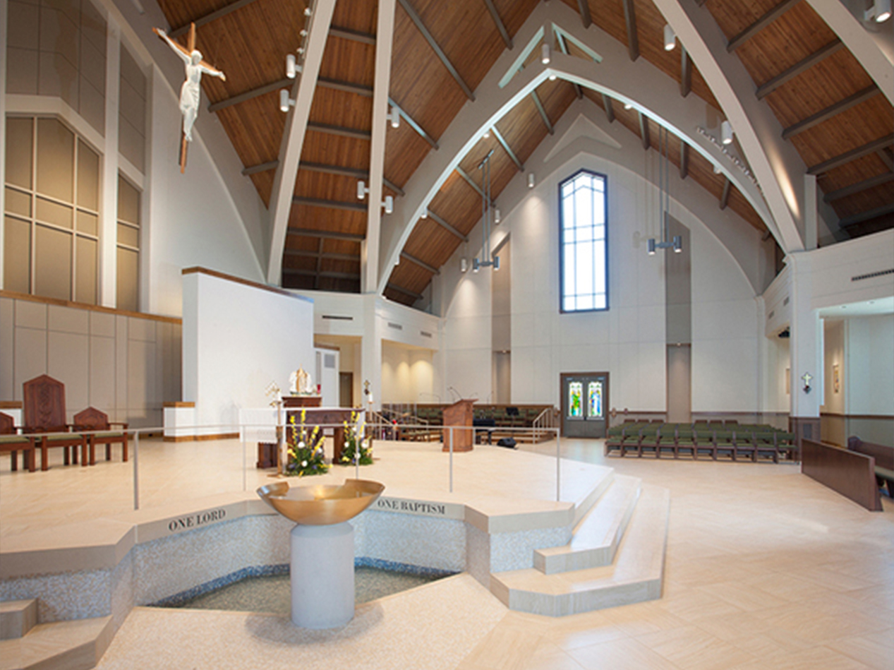 Divine Mercy Catholic Church Gros Flores Positerry Architecture