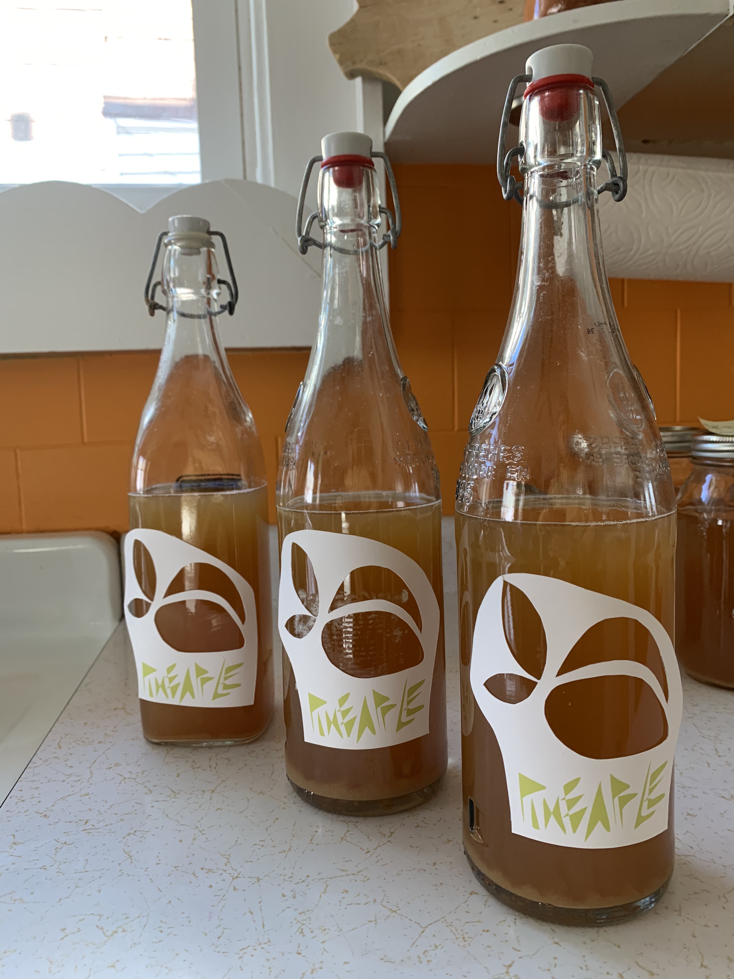 peach pineapple kombucha genevieve vahl