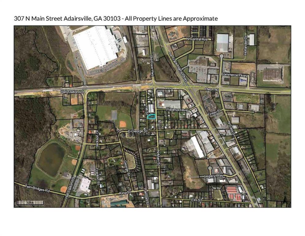 Commercial Building in Adairsville F. Willis, Realty