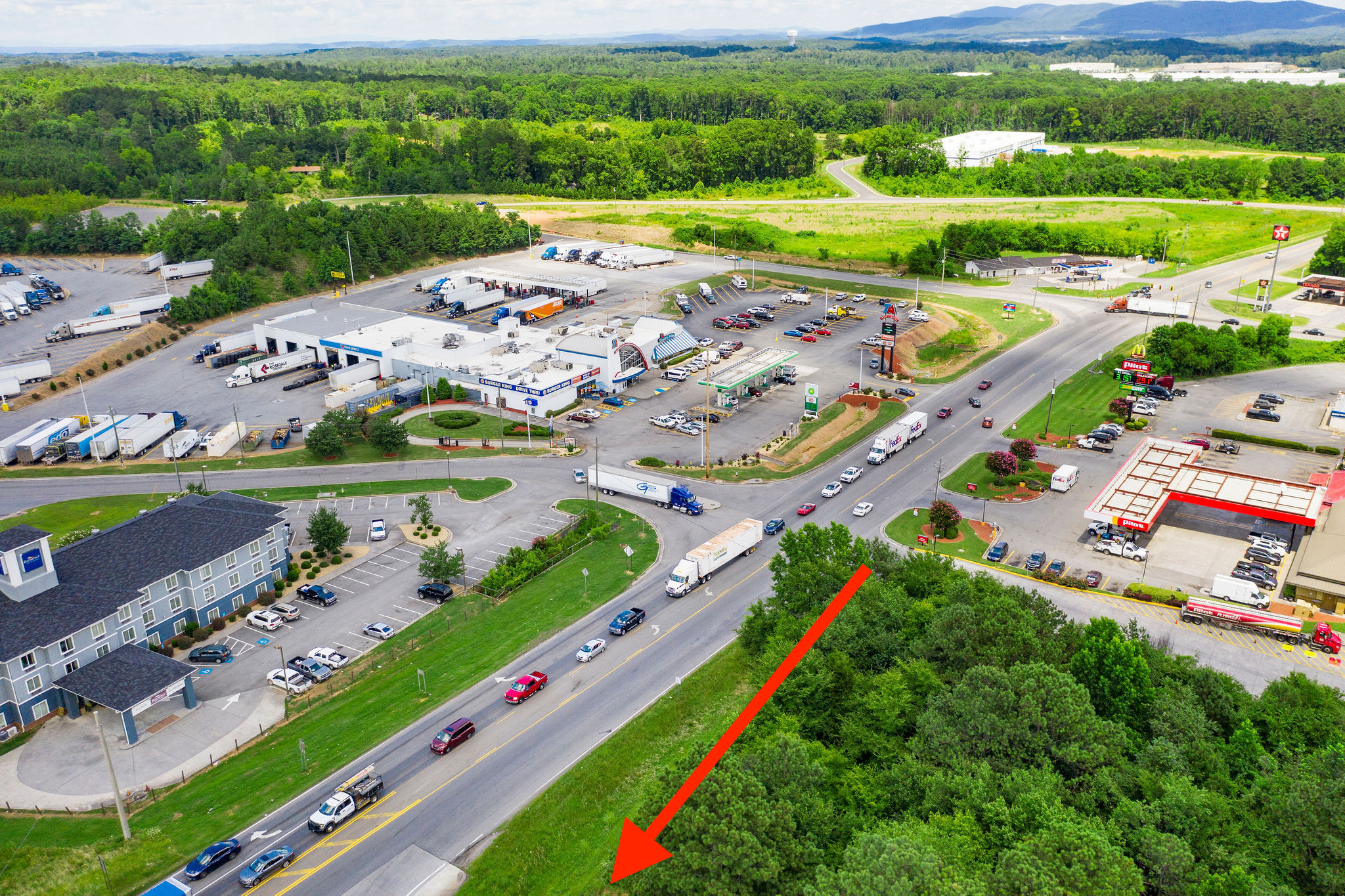 .591+ Acres At I75 & Exit 296 Interchange F. Willis, Realty