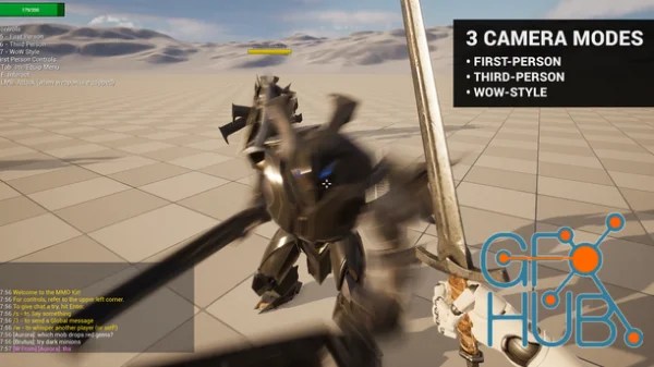 Unreal Engine Asset – MMO Kit by CodeSpartan