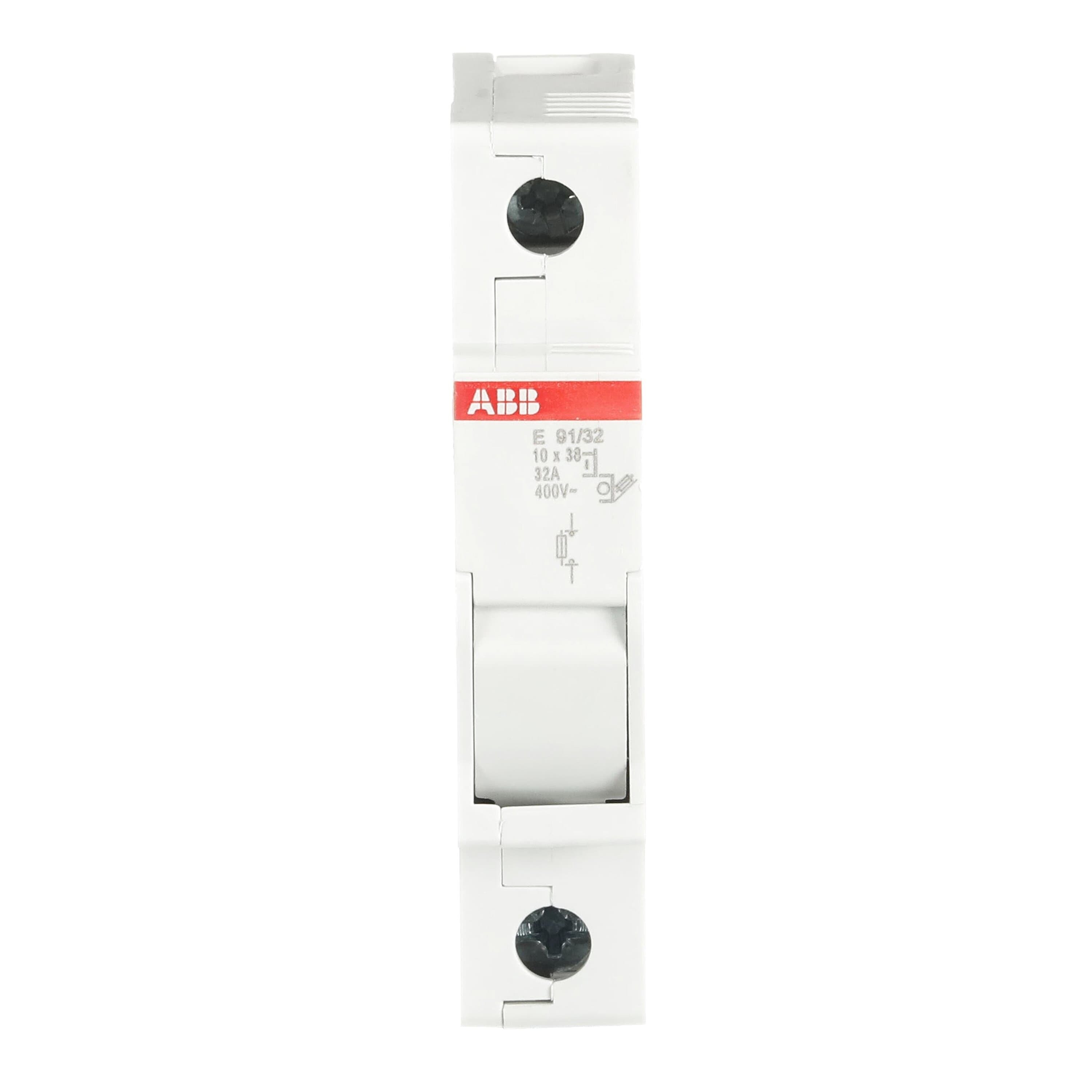 ABB รุ่น ABBFUSEE9132 Fuse Holder E91/32 10x38 ตลับฟิวส์ Sinecon