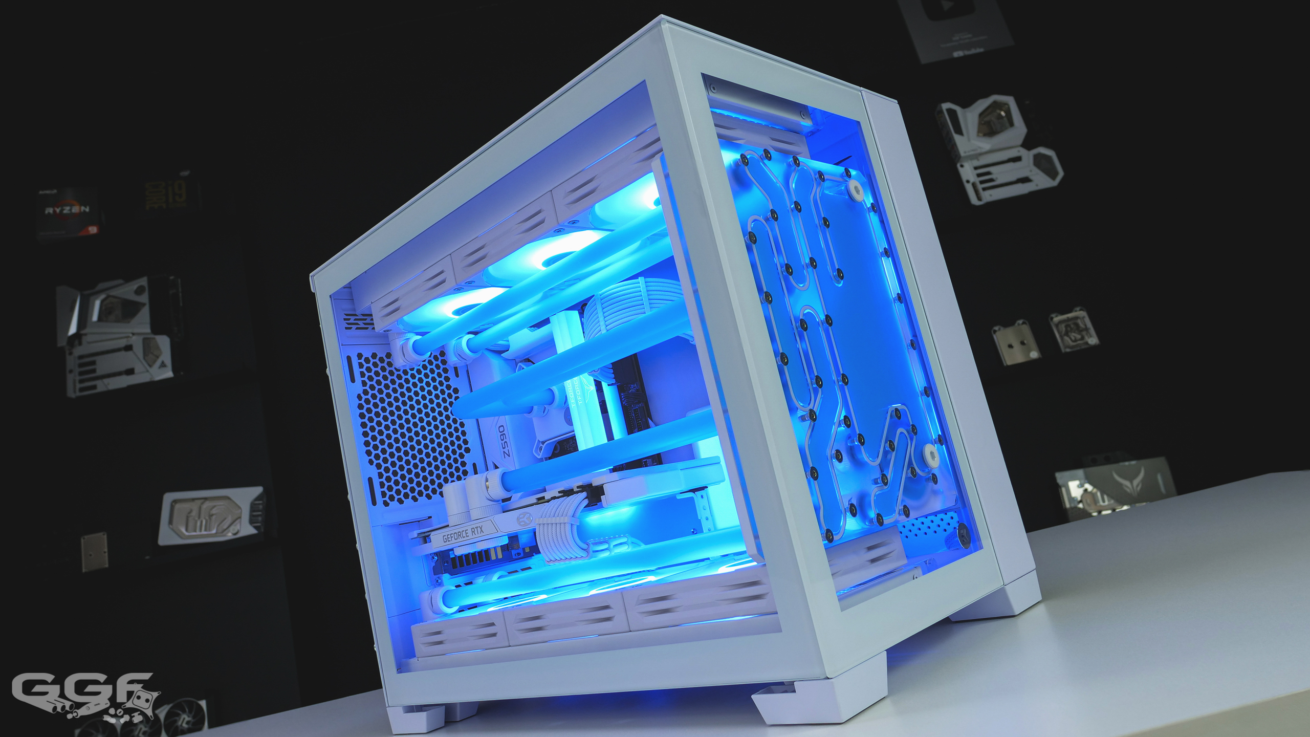 Displays and Builds GGF LAN