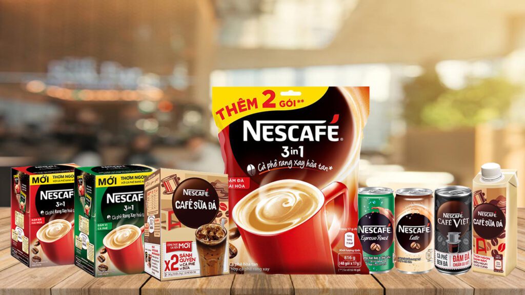 Some of the bestselling Nescafe products