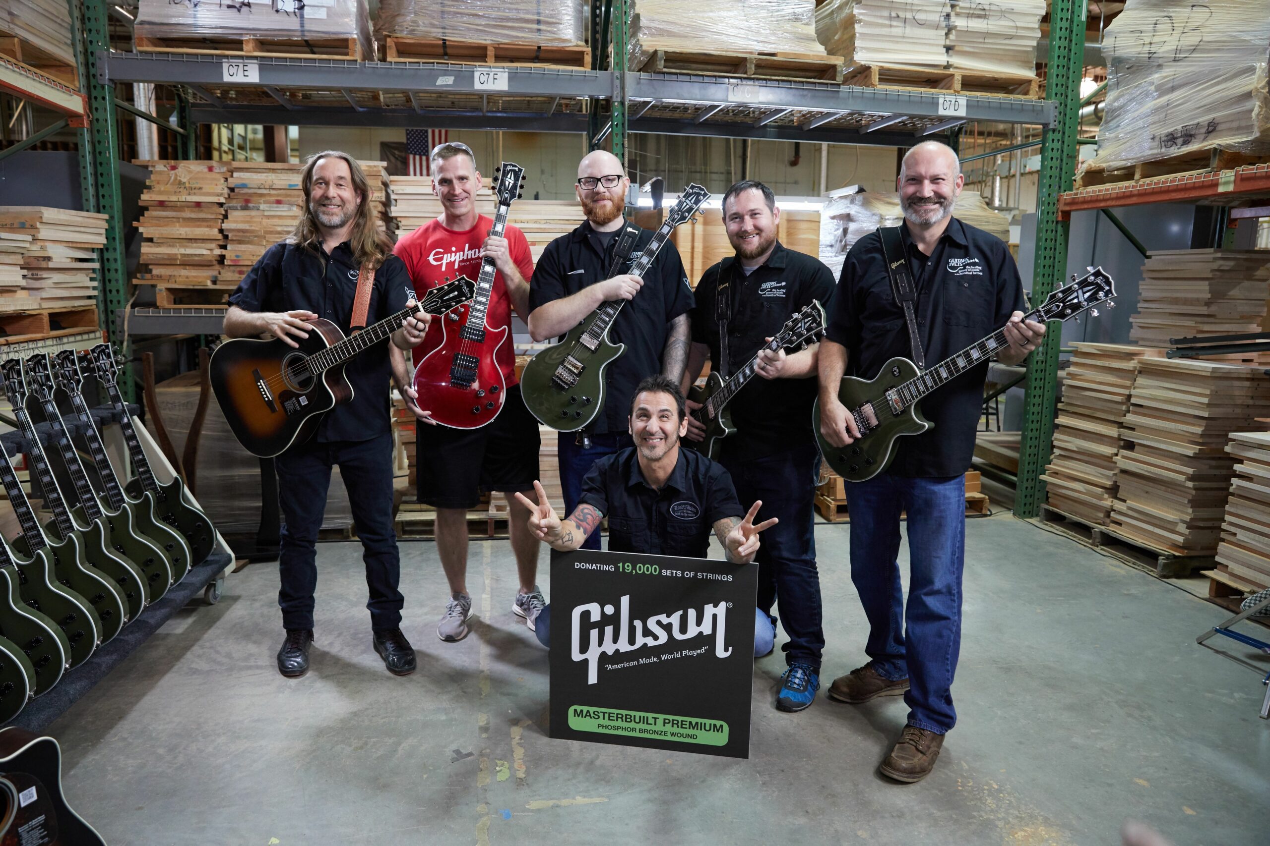 Gibson Plays It Forward With Guitars For Vets, Program Brings The Power of Music To Returning U