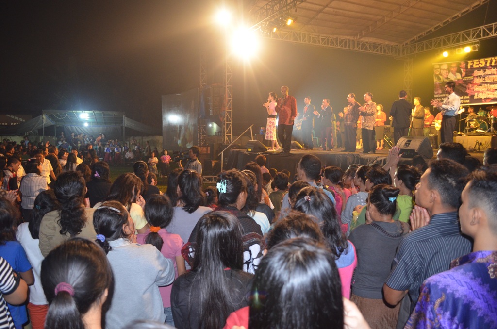 Medan Sunggal, Indonesia Festival GGNI Global Good News Initiative