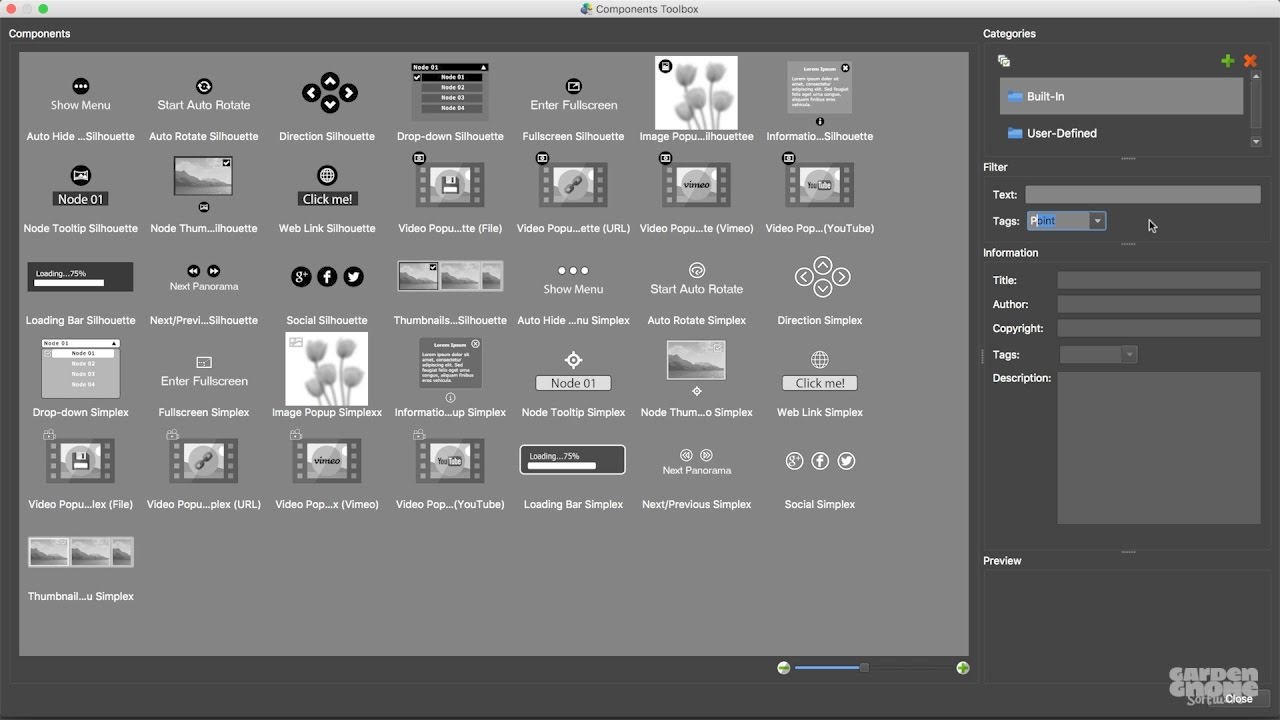 Introduction Pano2VR Tutorials Pano2VR 6 Garden Gnome