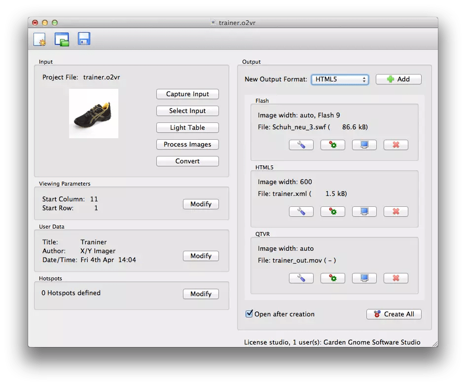 Object2VR Workflow Garden Gnome Software
