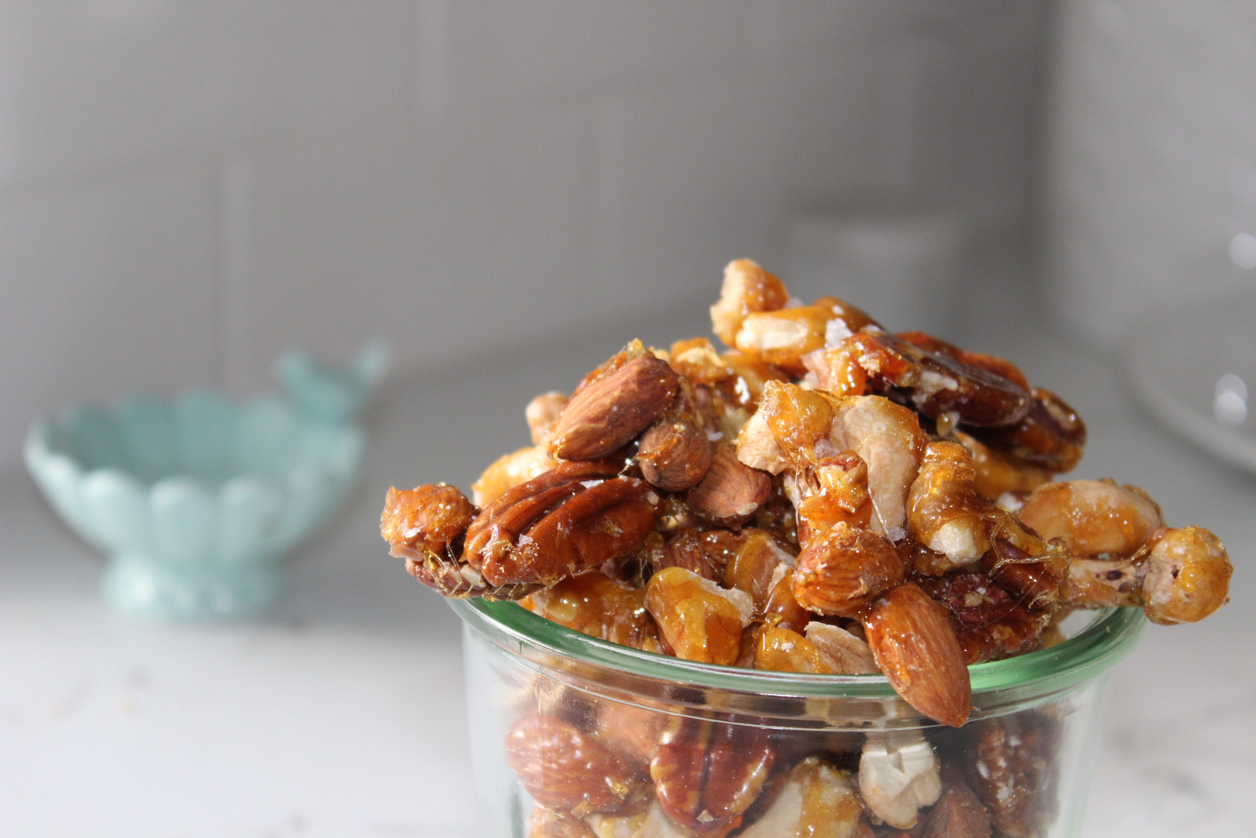 Salted Caramel Nuts GG's Kitchen