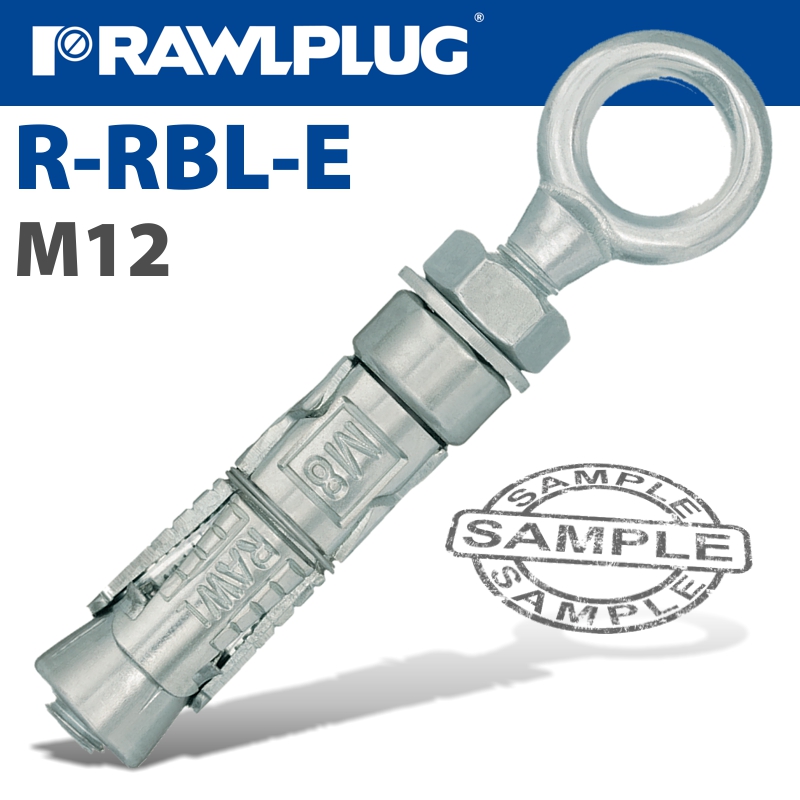 RRBL RAWLBOLT EYE BOLT M12 X25 PER BOX Go Green Store