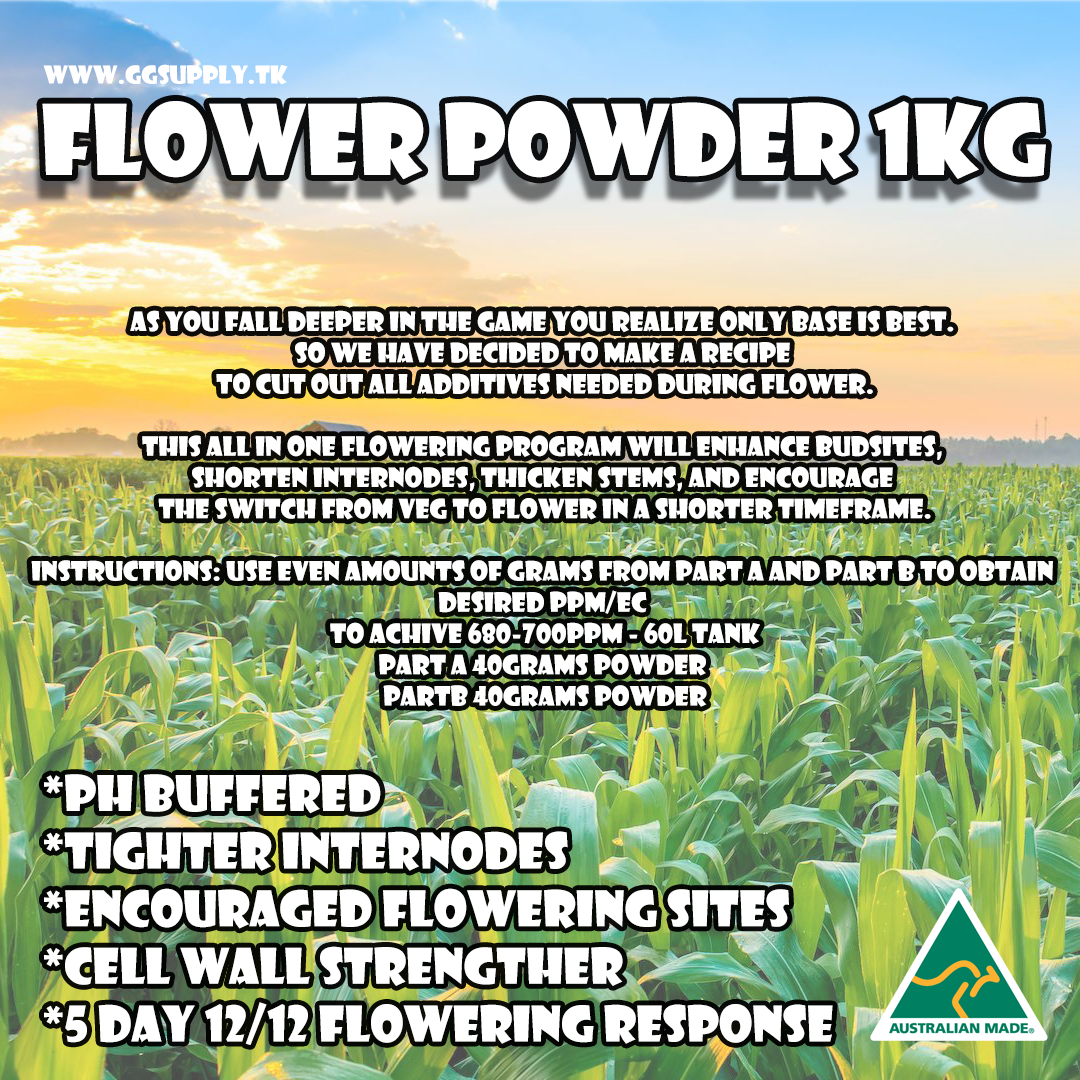 Flower Powder 1kg Gorilla Garden Supplys