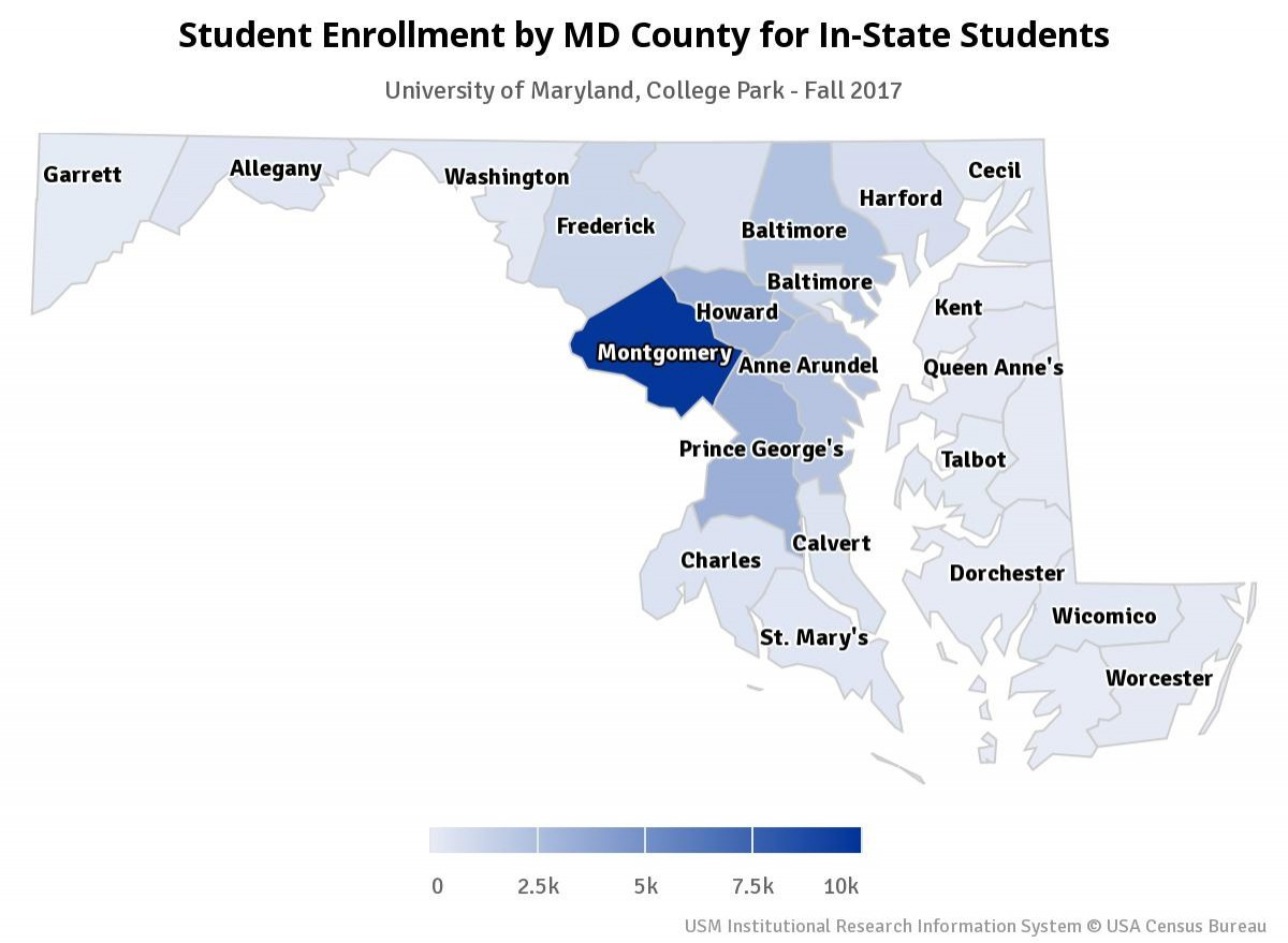 Prince sends fewer students to Maryland’s flagship university