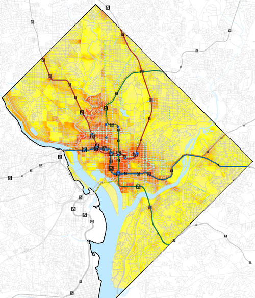 Cycling routes in Washington D.C. 🚲 Bikemap
