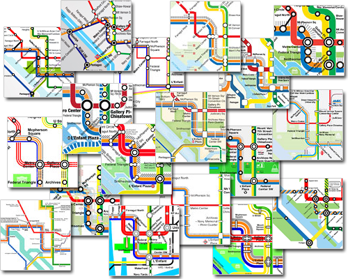 Dc Metro Map Overlay Street Overlay Washington Dc Metro Map