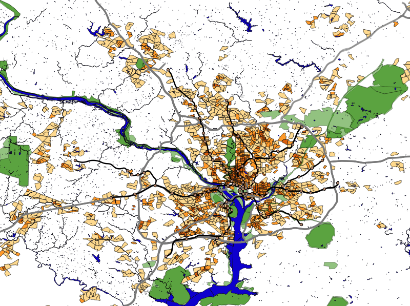 New York Population Density Map