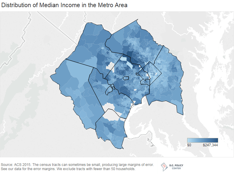 Five maps that explain the Washington region’s economy Greater