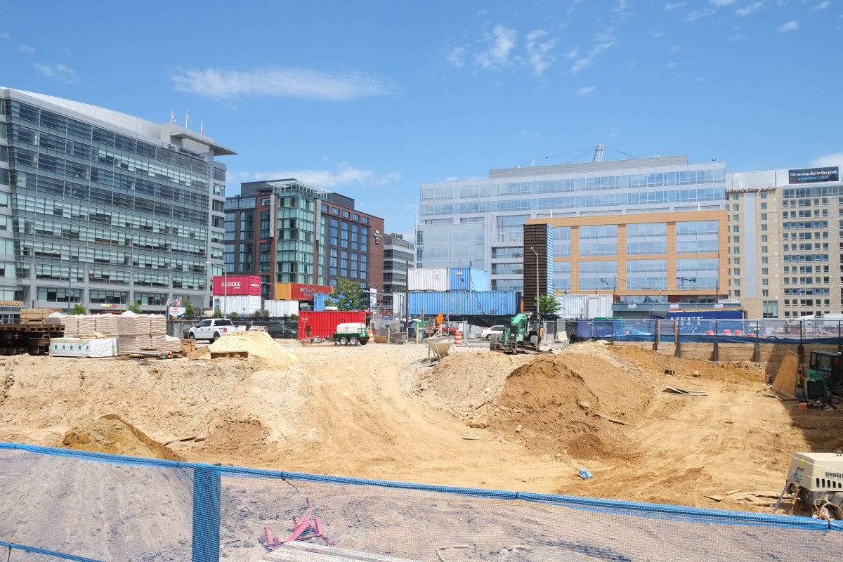 Commercial real estate construction is slowing in our region, except