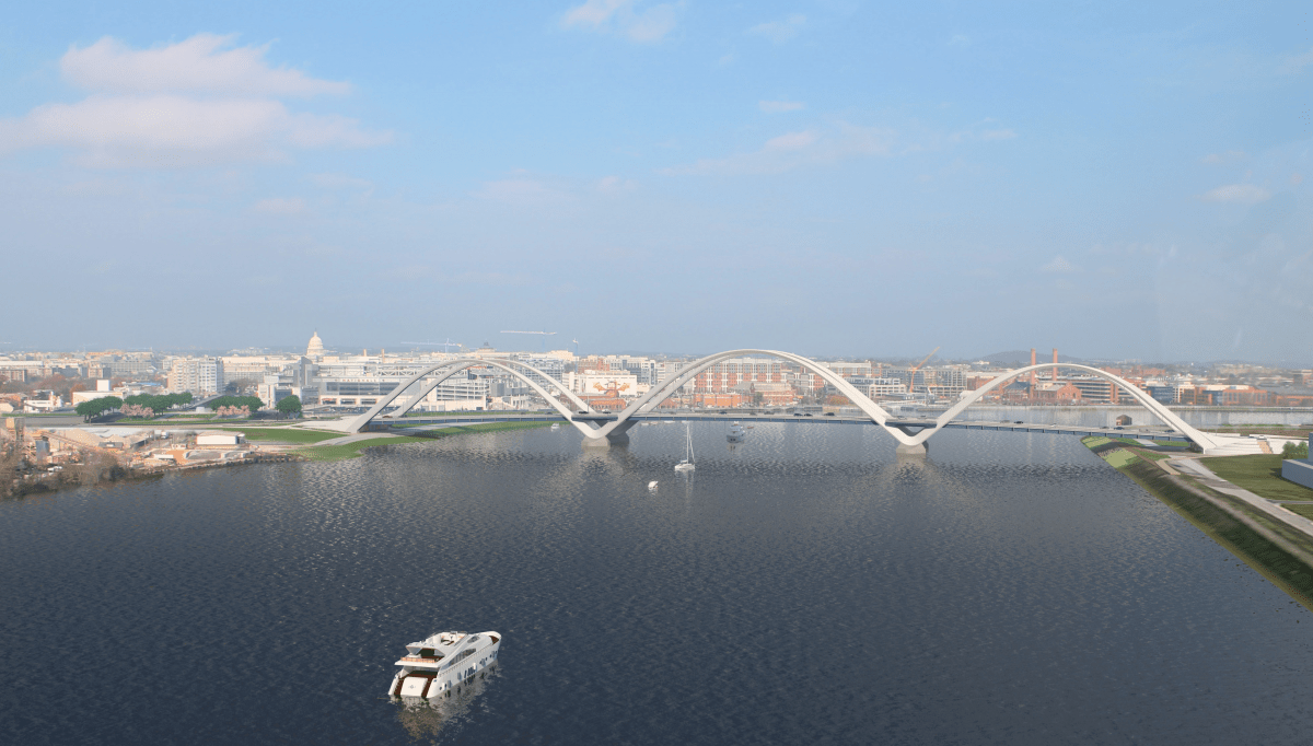 Gawk at DC’s beautiful new design for the South Capitol Street bridge