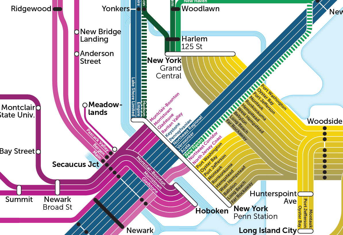 This megamap shows how MARC’s extension to Newark links us to a much broader region Greater